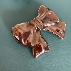 Large Sterling Silver looped pendant/pin